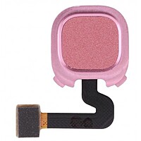 For Samsung Galaxy A920 , A9 2018 - Replacement Fingerprint Reader Scanner Button - Pink