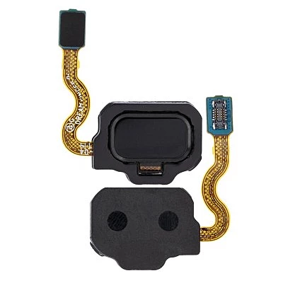 For Samsung Galaxy S8 - Replacement Home Button With Fingerprint Sensor - Black