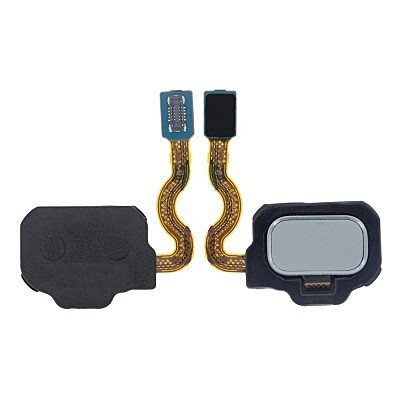 For Samsung Galaxy S8 Plus - Replacement Home Button With Fingerprint Reader - Silver