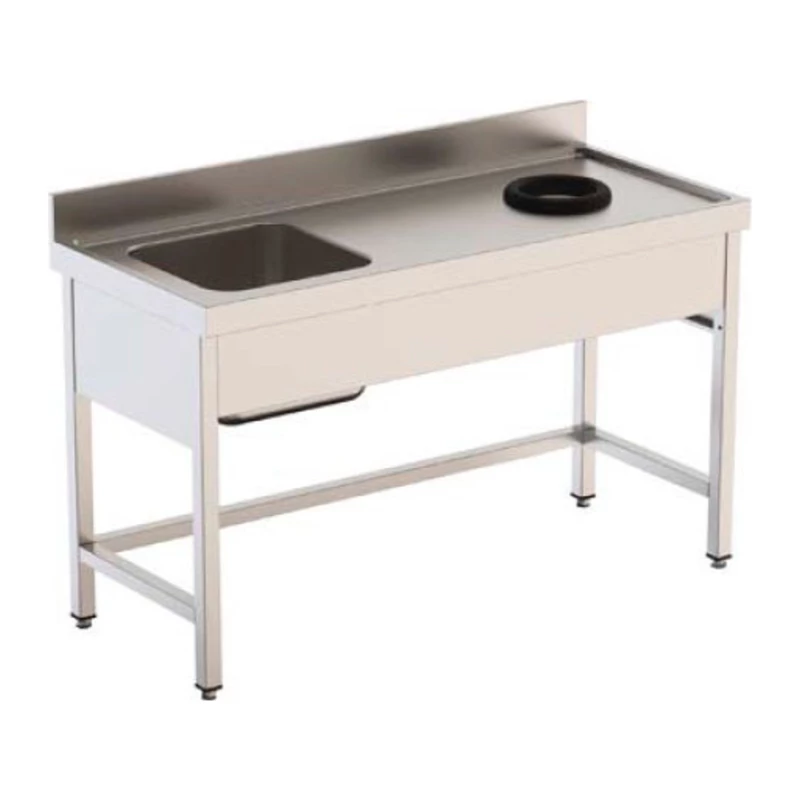 Fregadero con agujero de desbroce derecha 140x70 Savemah FI7DESB 1400 1ED