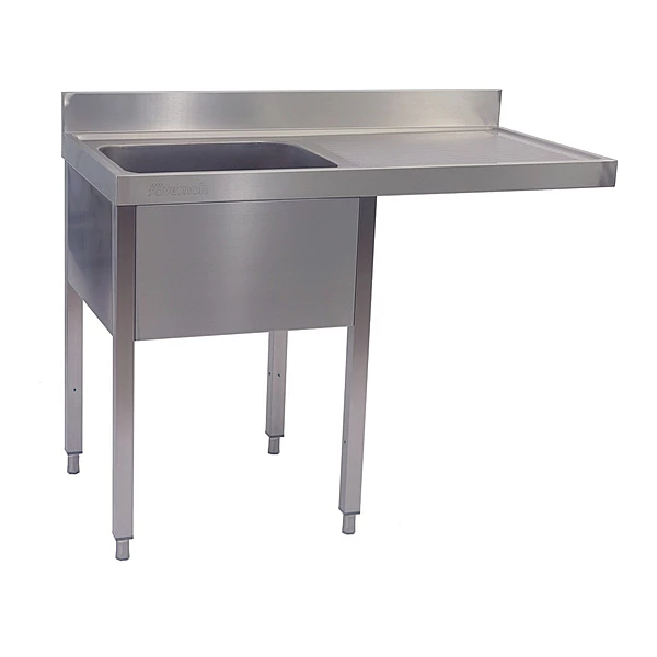 Fregadero con bastidor para lavavajillas escurridor derecha 120x70 Savemah FRELAV7 1200 1ED