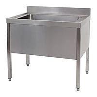 Fregadero gran capacidad con bastidor 160x70 Savemah FI7GCB 1600 1