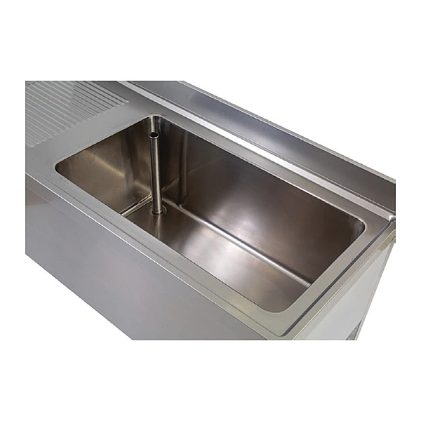 Fregadero gran capacidad sin bastidor y escurridor izquierda 160x70 Savemah FI7GC 1600 1EI