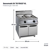 Medidas Savemah SV 78 FRG17 VL: 80 x 73 x 87 cm