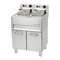 Freidora eléctrica de mueble 8+8 L Serie 600 Savemah FEM-8+8L TRI
