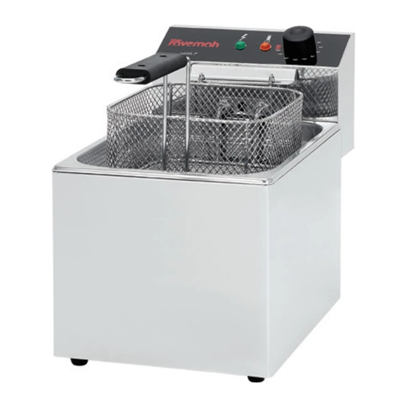 Freidora eléctrica de sobremesa 7.5 L sin grifo Savemah FREP-7