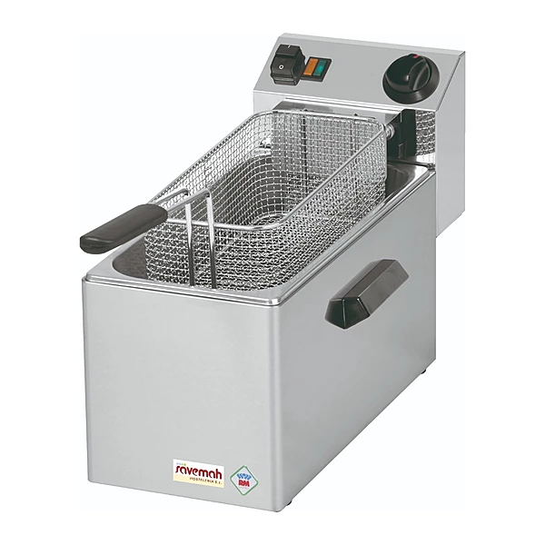 Freidora eléctrica de sobremesa 8 L Savemah FES-8LG MONO