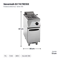 Medidas Savemah SV 74 FRE10X: 40 x 73 x 87 cm