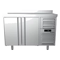 Frente mostrador refrigerado 147 cm 2 puertas inox Infrico FMPP 1500 II – vista 2