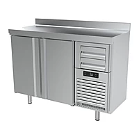 Frente mostrador refrigerado 147 cm 2 puertas inox Infrico FMPP 1500 II