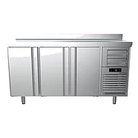 Frente mostrador refrigerado 196 cm 3 puertas inox Infrico FMPP 2000 II – vista 2