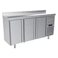 Frente mostrador refrigerado 196 cm 3 puertas inox Infrico FMPP 2000 II – vista 4