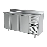 Frente mostrador refrigerado 196 cm 3 puertas inox Infrico FMPP 2000 II