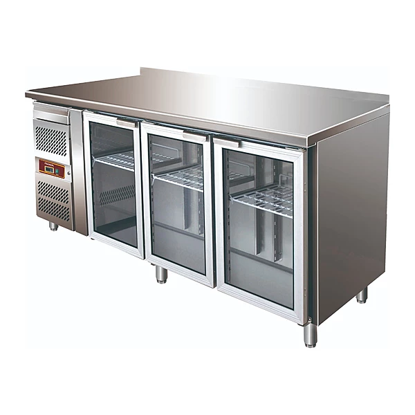 Frente mostrador refrigerado puertas de cristal Savemah FMNS-2000-CR