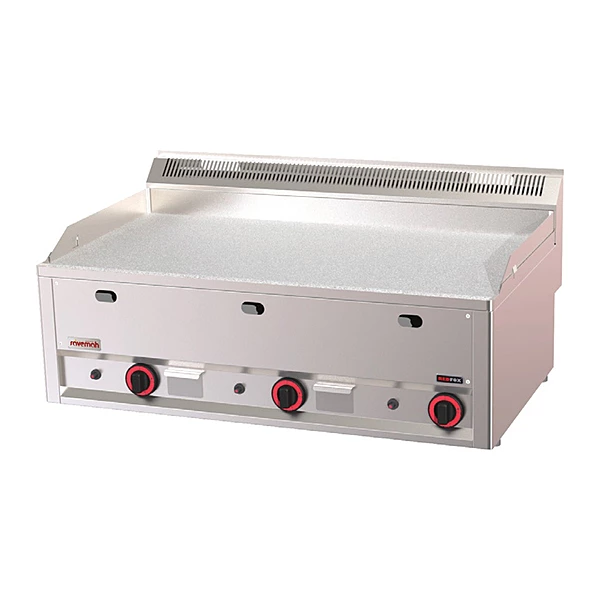 Fry-top a gas cromo duro Serie 600 Savemah FTH-90 GLC