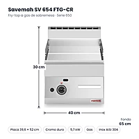 Medidas Savemah SV 654 FTG-CR: 40 x 65 x 30 cm
