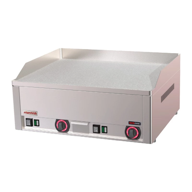 Fry-top eléctrico cromo duro serie snack Savemah FEL-2 C TRI