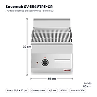 Medidas Savemah SV 654 FTRE-CR: 40 x 65 x 30 cm