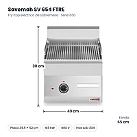 Medidas Savemah SV 654 FTRE: 40 x 65 x 30 cm
