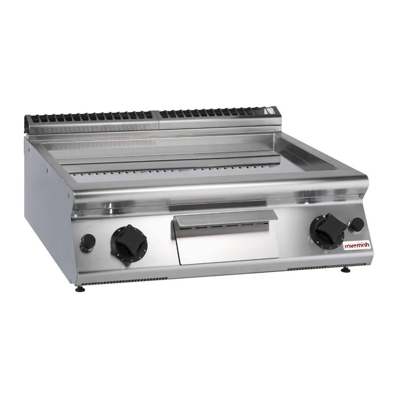 Fry-top a gas sobremesa Savemah SV 98 FTGS-CR-T