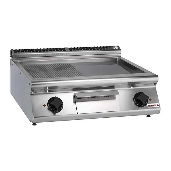Fry-top a gas sobremesa Savemah SV 98 FTRGS-T