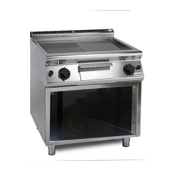 Fry-top a gas Savemah SV 98 FTRGS