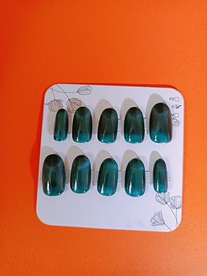 Deep Forest Green Cat eye