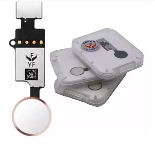 Apple iPhone 7 , 8 & 7 , 8 Plus , SE2 YF 3rd Generation Home Restoration Button - Gold