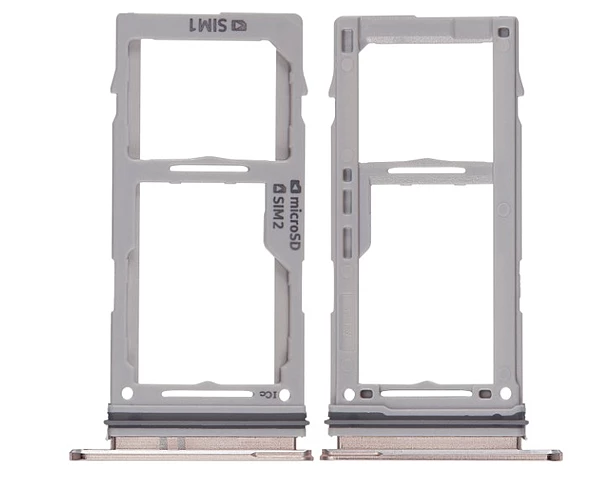 For Samsung Galaxy S10 Plus - Replacement Dual SIM , SIM & SD Card Tray - Gold