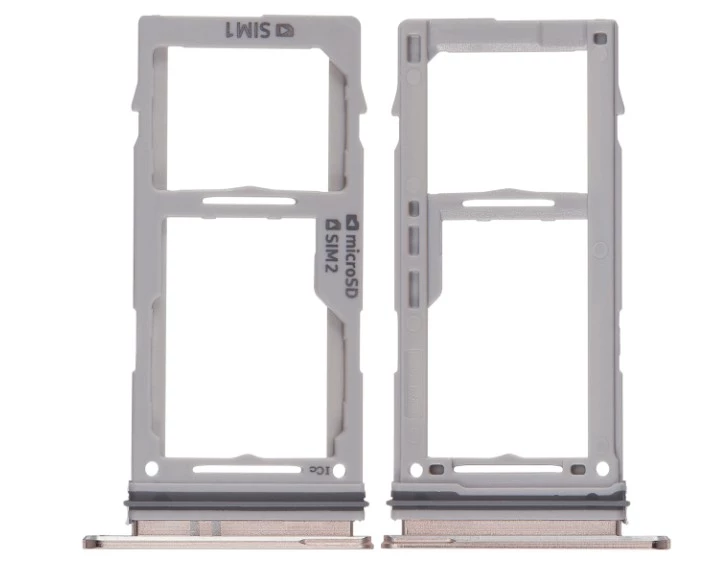 For Samsung Galaxy S10 Plus - Replacement Dual SIM , SIM & SD Card Tray - Gold