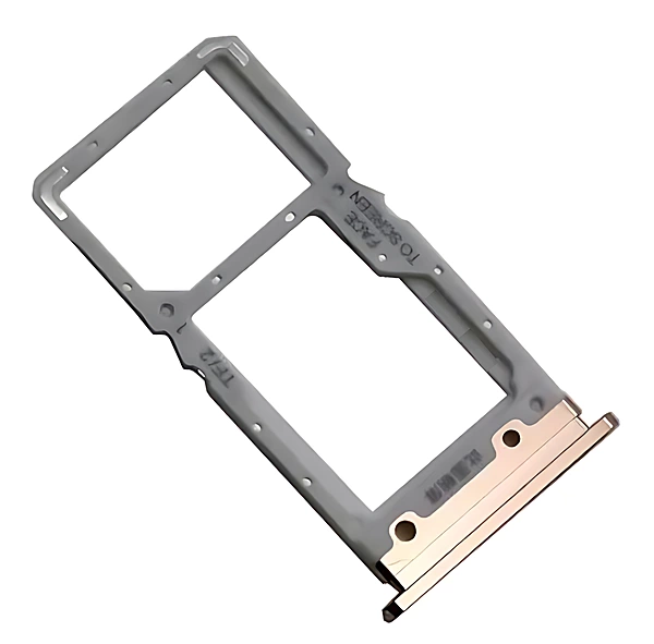 Xiaomi Mi CC9 - Replacement Micro SIM & SD Card Tray - Gold