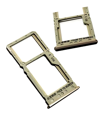 Xiaomi Redmi 6A - Replacement SIM & SD Card Tray Holder - Gold