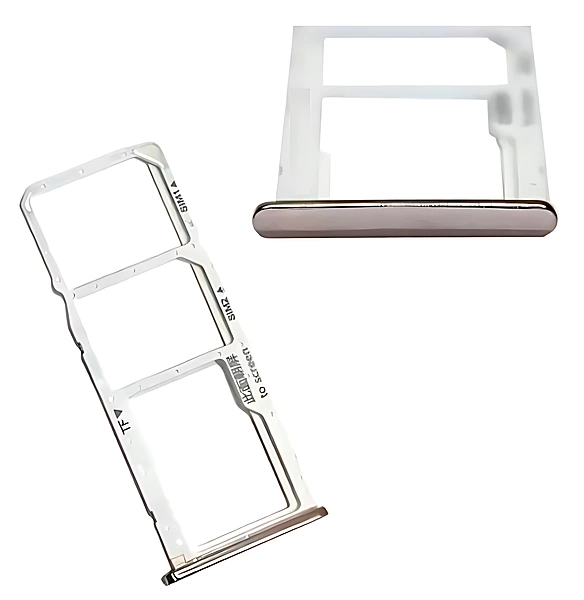 Huawei Honor 7A , Y6 Prime - Replacement Dual SIM Card Tray Holder - Gold