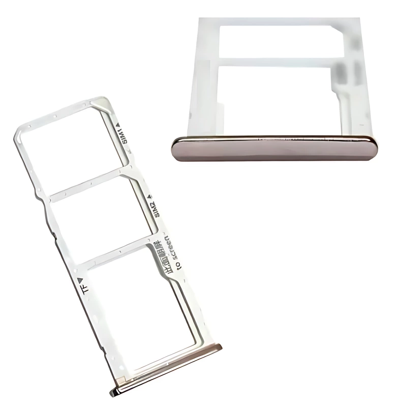 Huawei Honor 7A , Y6 Prime - Replacement Dual SIM Card Tray Holder - Gold
