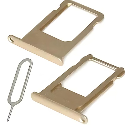 Apple iPhone 6s - SIM Replacement Card Tray With Eject Pin Champagne Gold