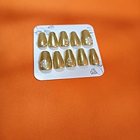 Golden Chrome with white flower