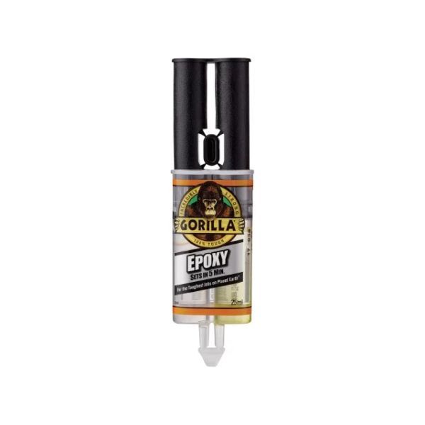 Gorilla 5 Min 2-Part Epoxy Syringe 25ml