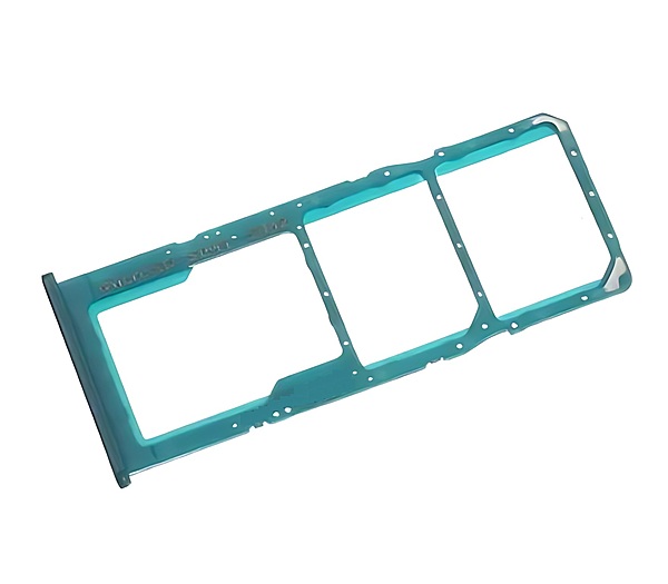 For Samsung Galaxy A50s , A507 - Replacement Sim & SD Card Tray - Green