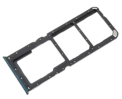 Oppo A52 - Replacement Dual SIM & SD Card Tray - Green