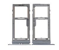 For Samsung Galaxy S9 Plus - Replacement SIM & SD Card Holder Tray - Grey