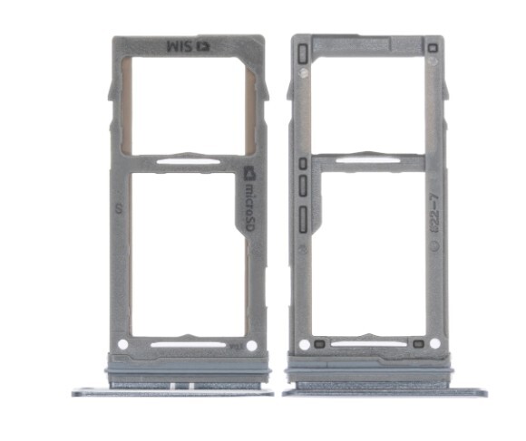 For Samsung Galaxy S9 Plus - Replacement SIM & SD Card Holder Tray - Grey