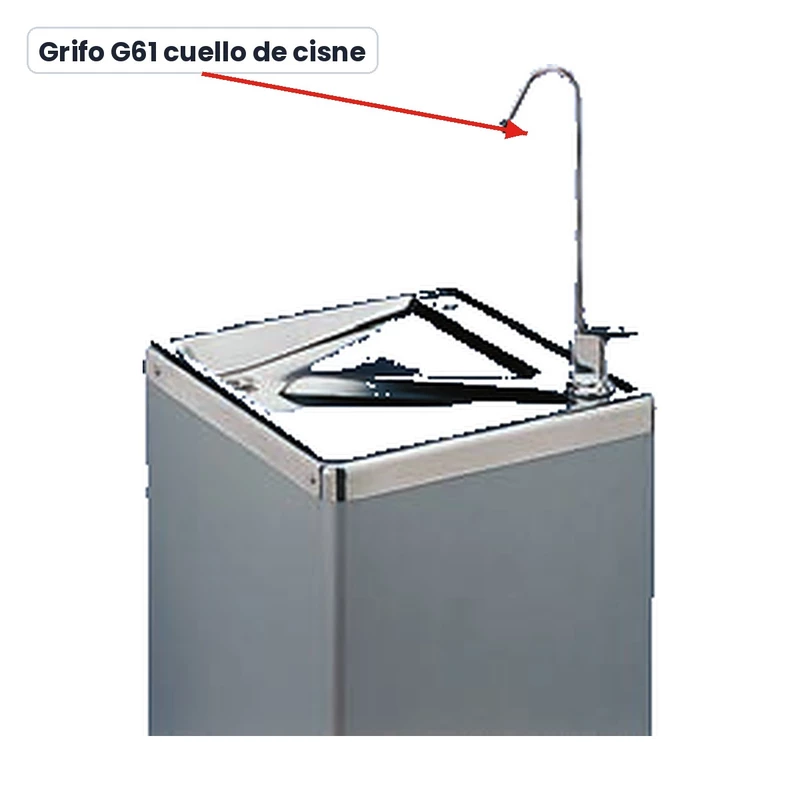 Grifo de cuello de cisne para fuente de agua Savemah G61