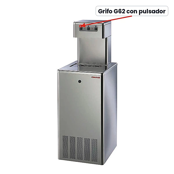 Grifo de chorro con pulsador para fuente de agua Savemah G62