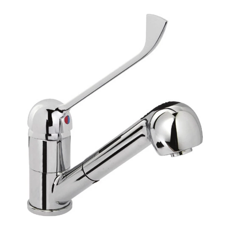 Grifo monomando 2 aguas con ducha extraíble Savemah 50.5021