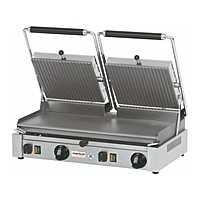 Grill eléctrico doble placa inferior lisa Savemah GRDL