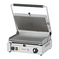 Grill eléctrico medio placa inferior ondulada Savemah GRMR