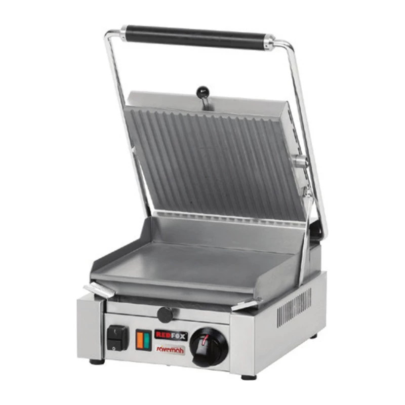 Grill eléctrico simple placa inferior lisa Savemah GRSL