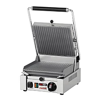 Grill eléctrico simple placa inferior ondulada Savemah GRSR