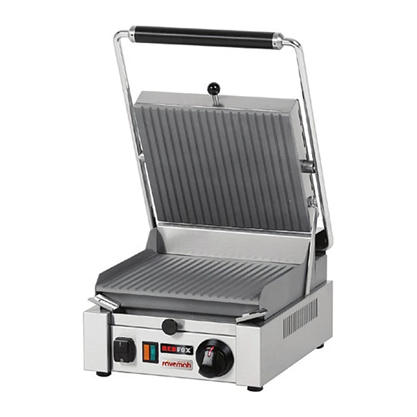 Grill eléctrico simple placa inferior ondulada Savemah GRSR