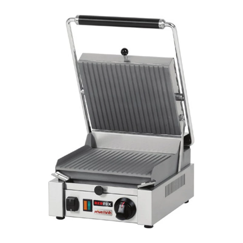 Grill eléctrico simple placa inferior ondulada Savemah GRSR